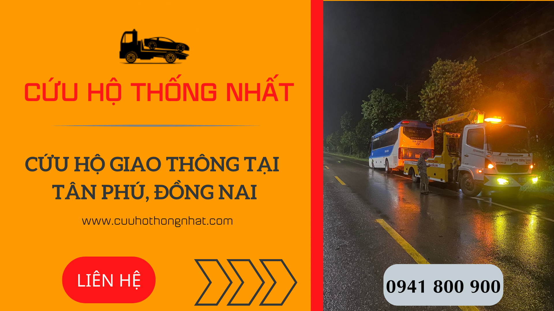 cứu hộ giao thông tân phú đồng nai