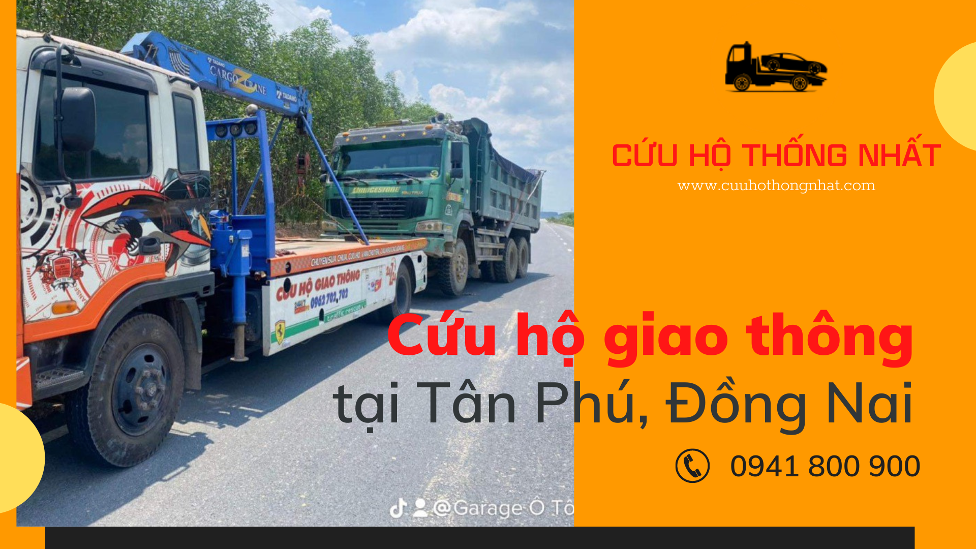 cứu hộ giao thông tân phú đồng nai