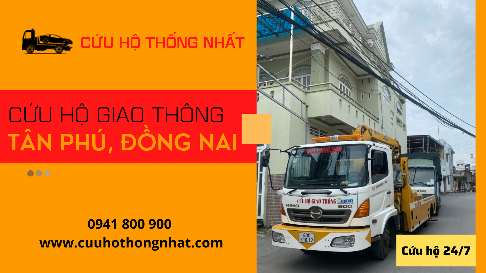 cứu hộ giao thông tân phú đồng nai