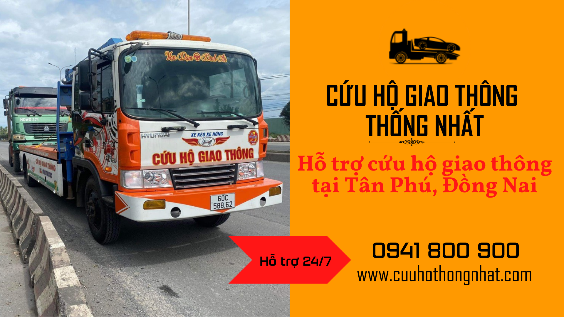 cứu hộ giao thông tân phú đồng nai