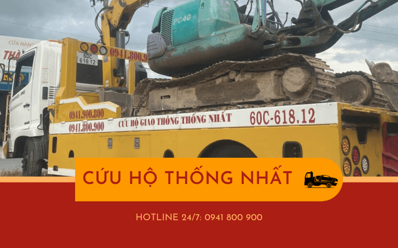 đội xe cứu hộ cẩu kéo tại Thống Nhất Đồng Nai của Thống Nhất