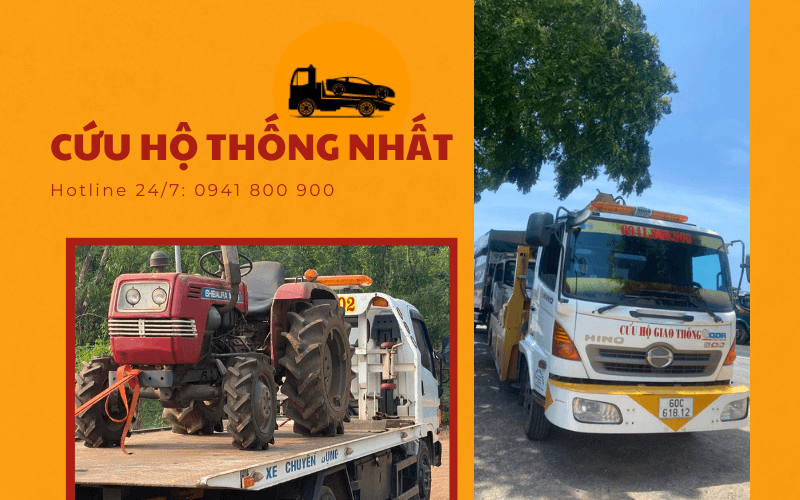 đội xe cứu hộ cẩu kéo tại Thống Nhất Đồng Nai của Thống Nhất
